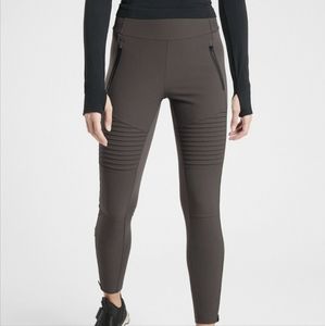 Athleta Highlands Hybrid Moto Tight Size 2